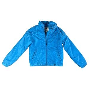 Obermeyer Vintage Blue 90’s Beth Style Ski Snowboard Jacket In Size 10